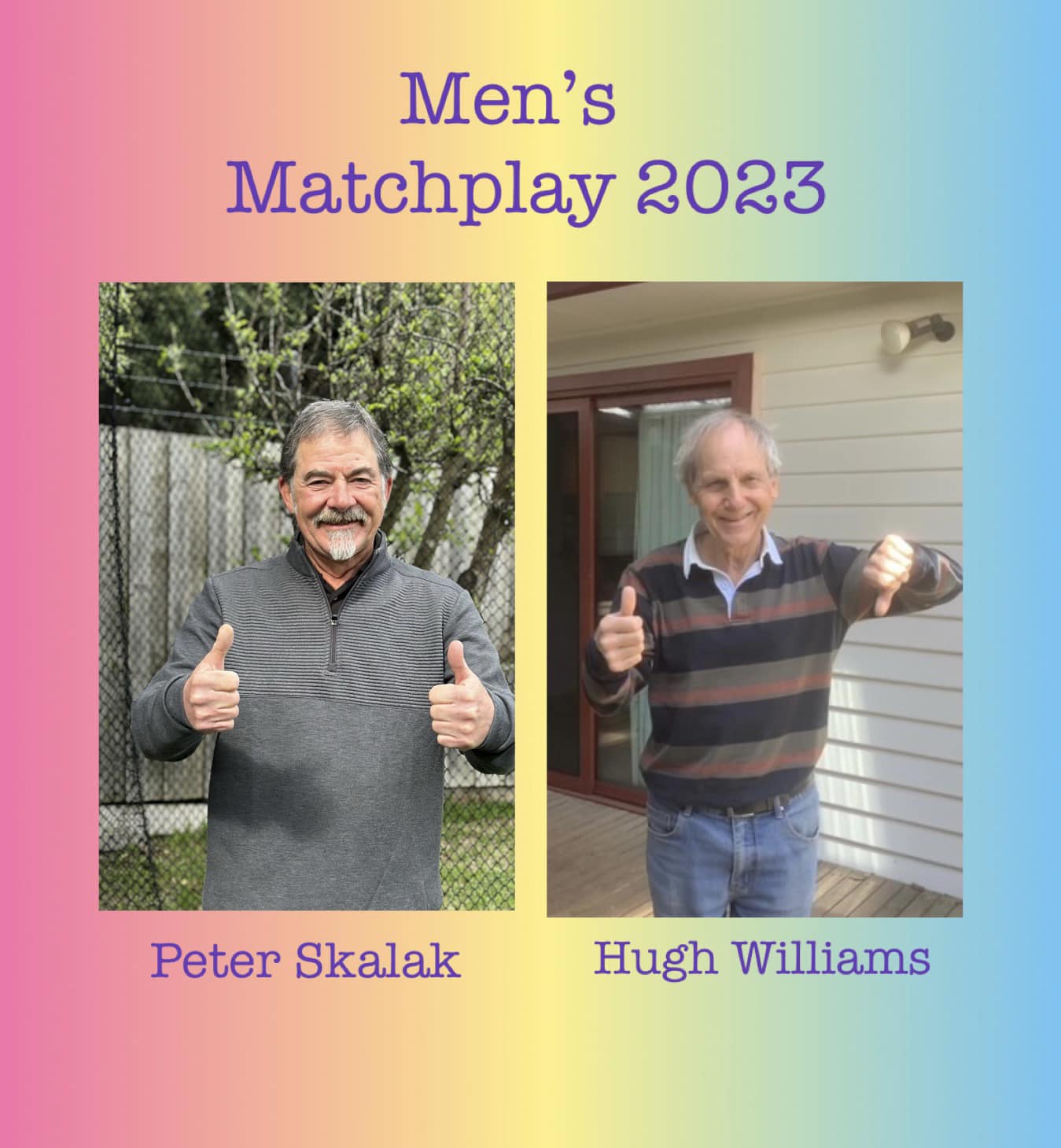 MATCHPLAY FINAL RESULT 2023 Creekside Golf Club